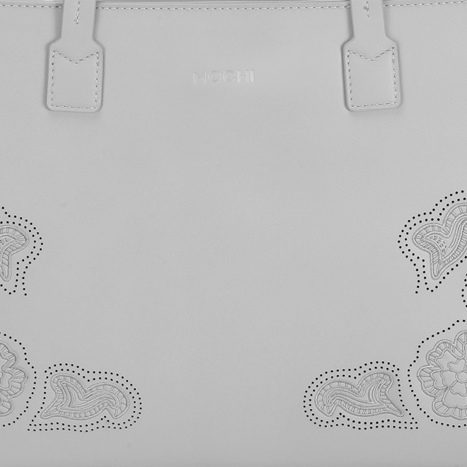 Mochi Women Light-grey Tote Bag (SKU: 66-993-59-10)
