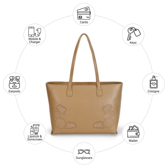 Mochi Women Rose-gold Tote Bag (SKU: 66-993-22-10)