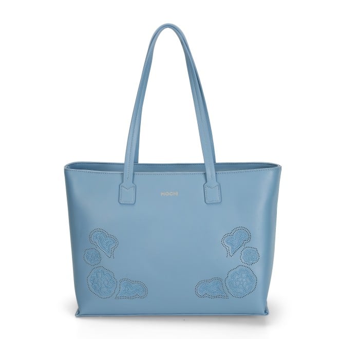 Mochi Women Blue Tote Bag (SKU: 66-993-45-10)