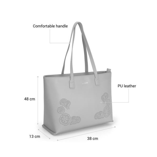 Mochi Women Light-grey Tote Bag (SKU: 66-993-59-10)