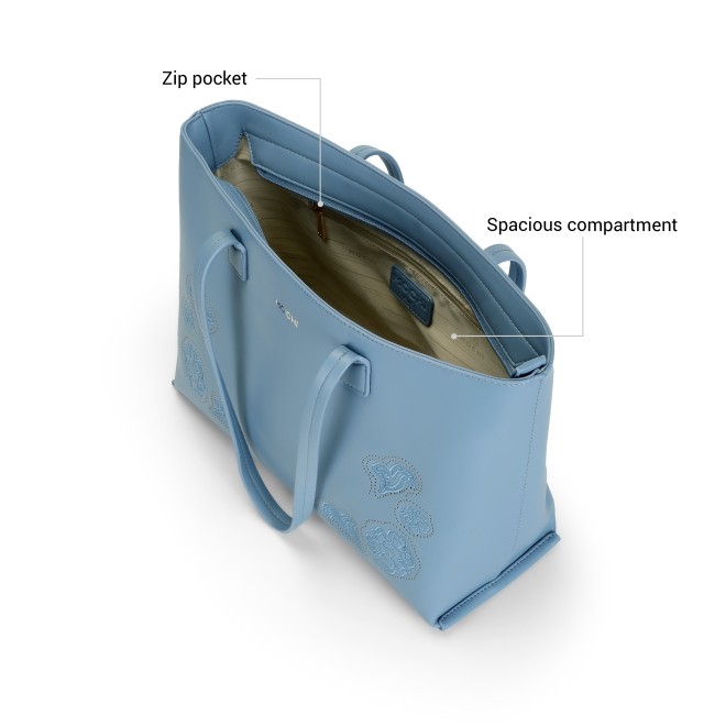 Mochi Women Blue Tote Bag (SKU: 66-993-45-10)