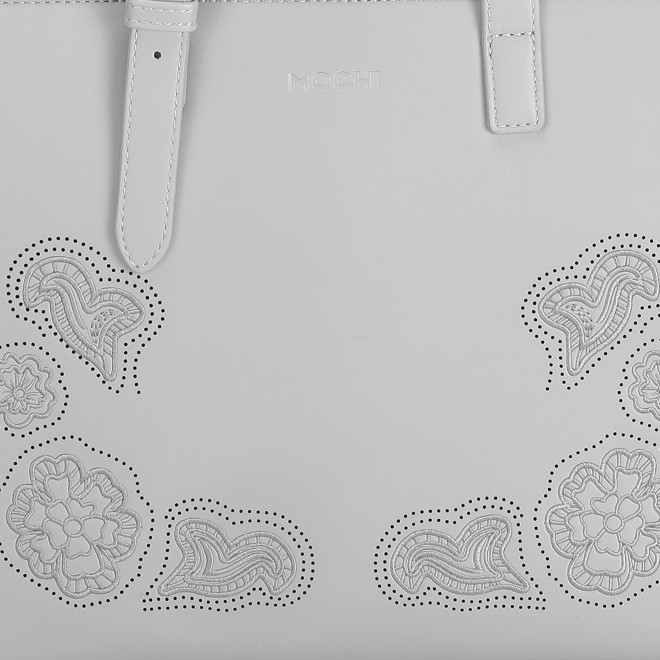 Mochi Women Light-grey Satchel Bag (SKU: 66-994-59-10)