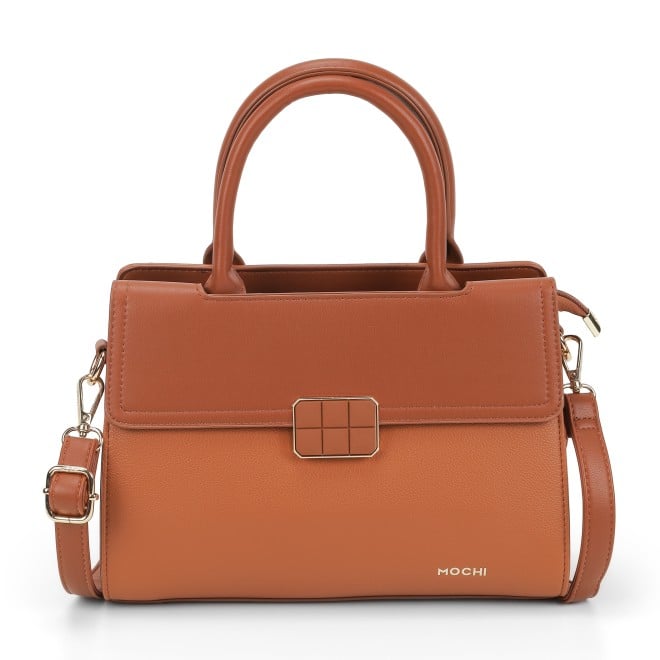 Mochi Women Brown Satchel Bag (SKU: 66-996-12-10)