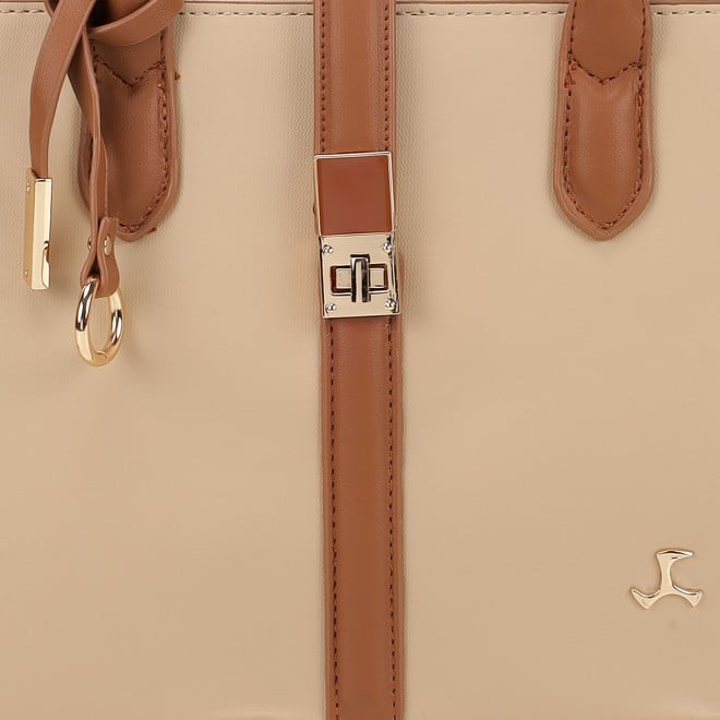 Mochi Women Beige Satchel Bag (SKU: 66-997-20-10)
