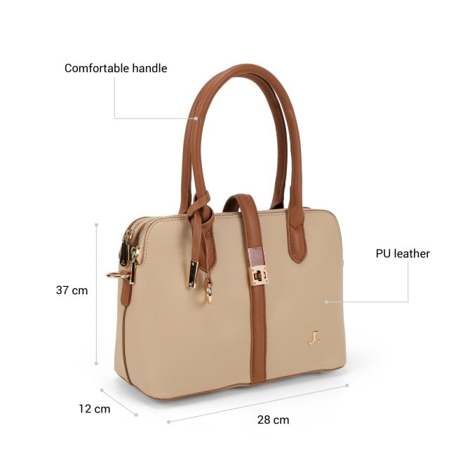 Mochi Women Beige Satchel Bag (SKU: 66-997-20-10)