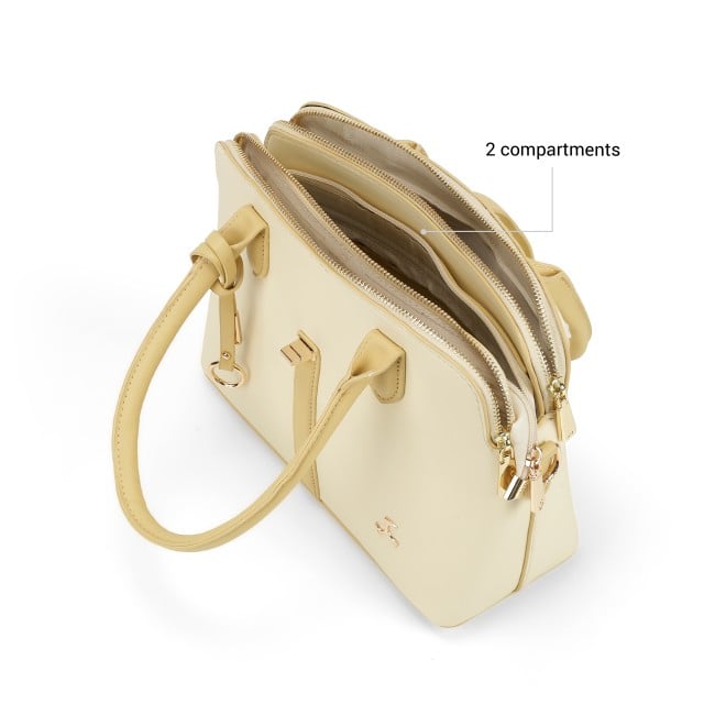 Mochi Women Yellow Satchel Bag (SKU: 66-997-33-10)