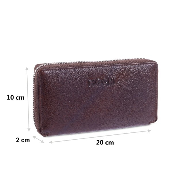 Mochi Women Brown Womens Wallets Zip Around (SKU: 70-17-12-10)