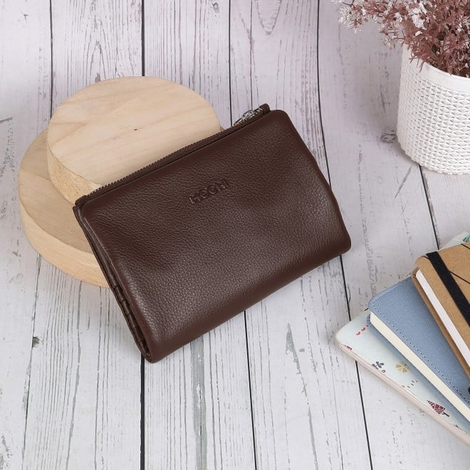 Mochi Women Brown Womens Wallets Zip Around