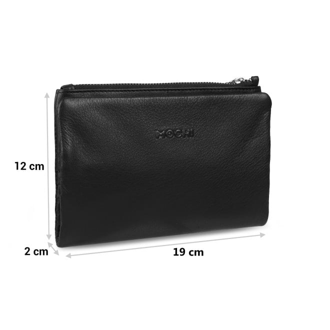 Mochi Women Black Womens Wallets Zip Around (SKU: 70-21-11-10)