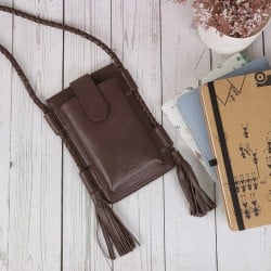 Women Brown Womens Wallets Bifold