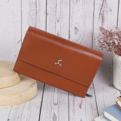 Women Tan Womens Wallets Bifold