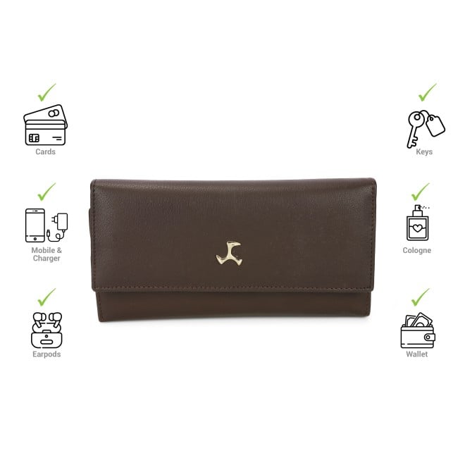 Mochi Women Brown Wallet (SKU: 70-24-12-10)
