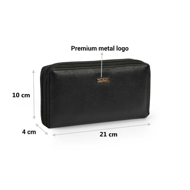 Mochi Women Black Wallet (SKU: 70-27-11-10)