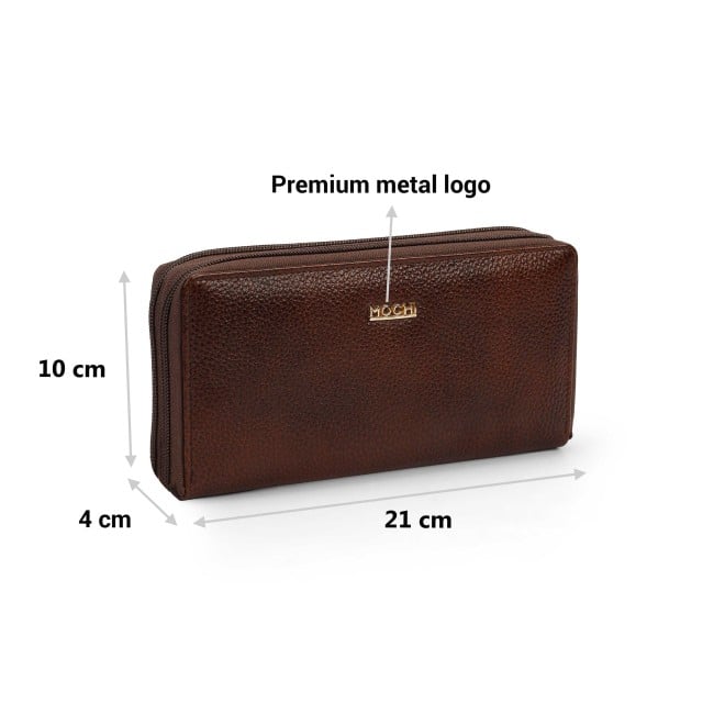 Mochi Women Brown Wallet (SKU: 70-27-12-10)