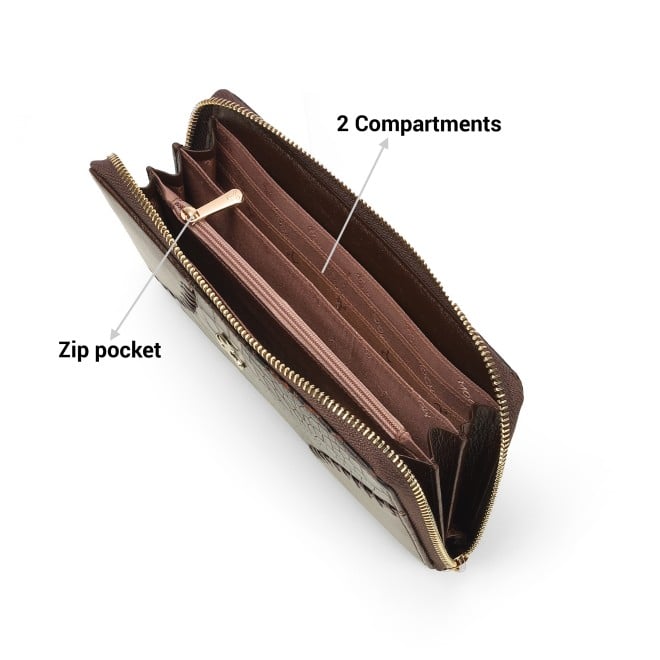 Mochi Women Brown Wallet (SKU: 70-28-12-10)