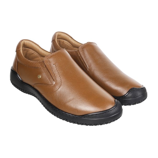 Mochi Men Tan Casual Moccasins