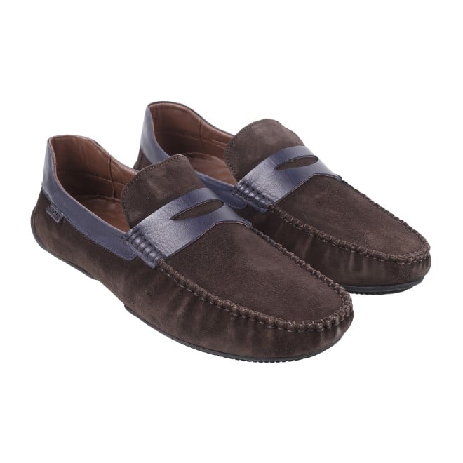 Genx Men Brown Casual Loafers