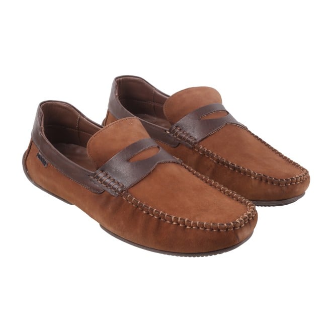 Genx Men Tan Casual Loafers