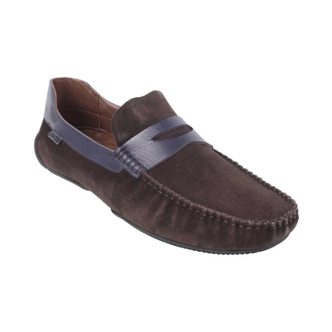 Genx Men Brown Casual Loafers
