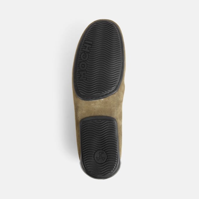 Mochi Men Olive Casual Loafers (SKU: 71-115-49-39)