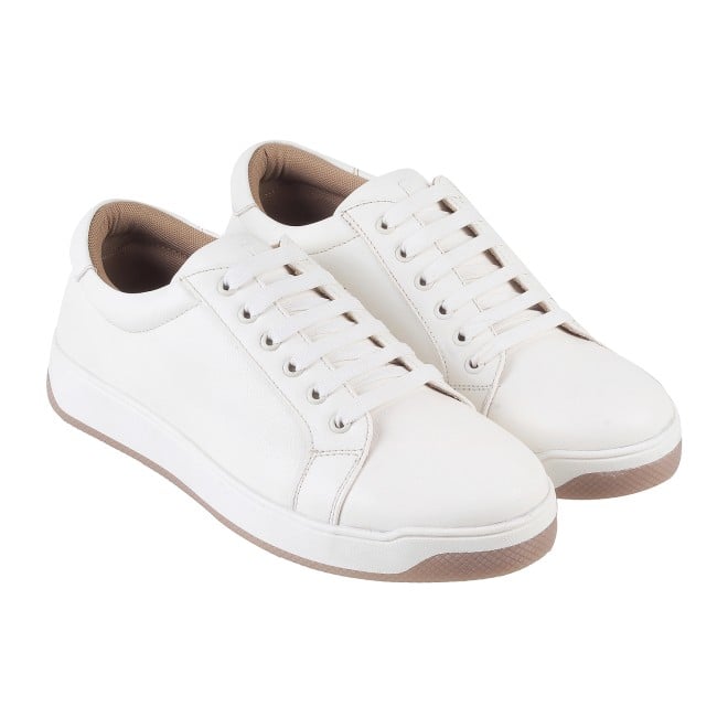 Genx Men White Sports Sneakers