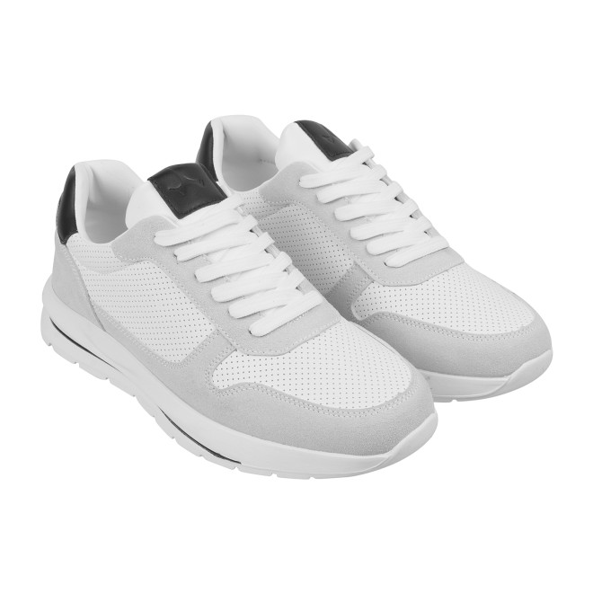 Genx Men White Casual Sneakers