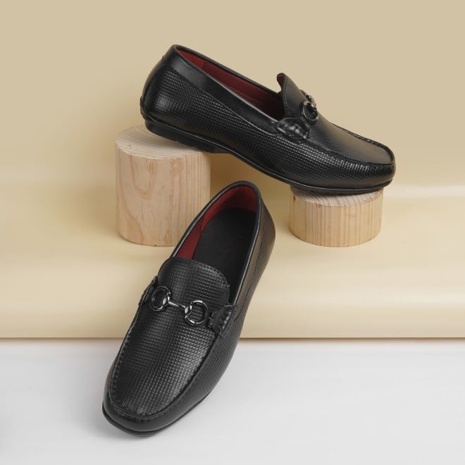 Genx Men Black Casual Loafers (SKU: 71-179-11-41)