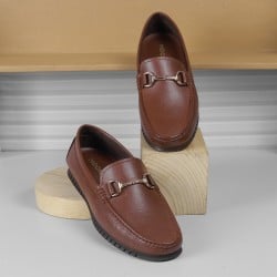 Men Tan Casual Slip-Ons