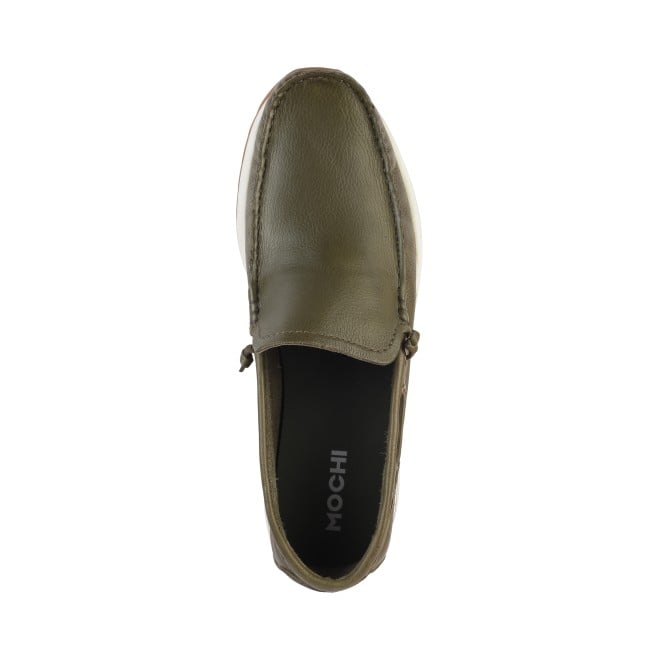 Genx Men Olive Casual Moccasin (SKU: 71-188-49-42)