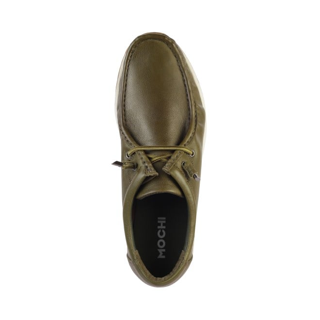 Genx Men Olive Casual Lace Up (SKU: 71-189-49-41)