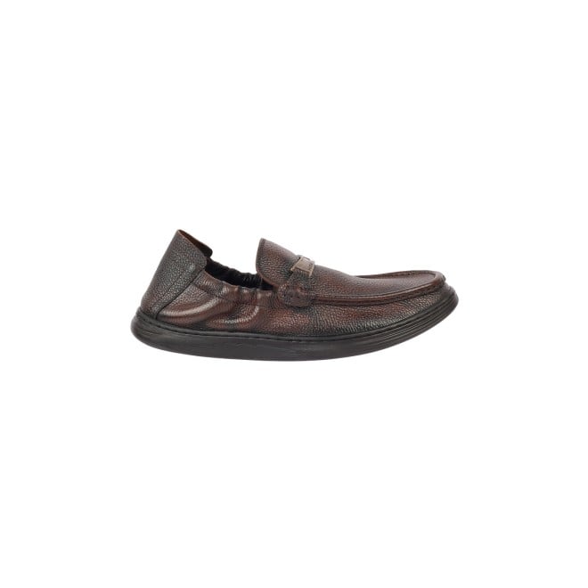 Mochi Men Brown Casual Slip-Ons (SKU: 71-194-12-41)