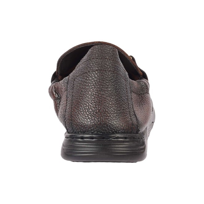 Mochi Men Brown Casual Slip-Ons (SKU: 71-194-12-41)