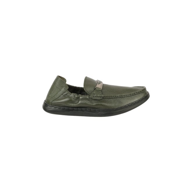 Mochi Men Green Casual Slip-Ons (SKU: 71-194-21-40)