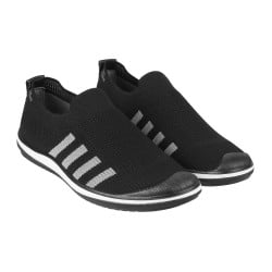 Men Black Casual Sneakers