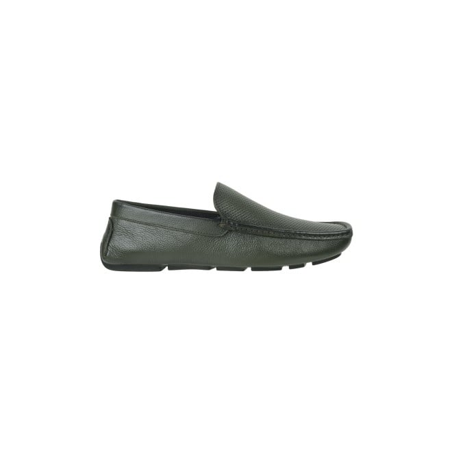 Mochi Men Olive Casual Slip-Ons (SKU: 71-206-49-40)