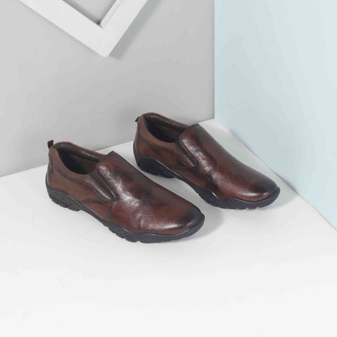 Mochi Men Brown Casual Mocassin (SKU: 71-208-12-40)