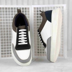 Men White Casual Sneakers