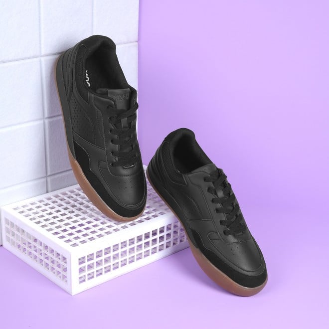 Mochi Men Black Casual Sneakers