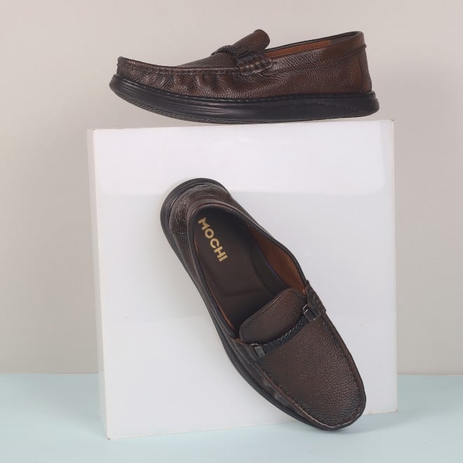 Genx Men Brown Casual Loafers