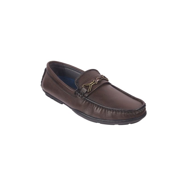 Mochi Men Brown Casual Slip-Ons (SKU: 71-236-12-40)