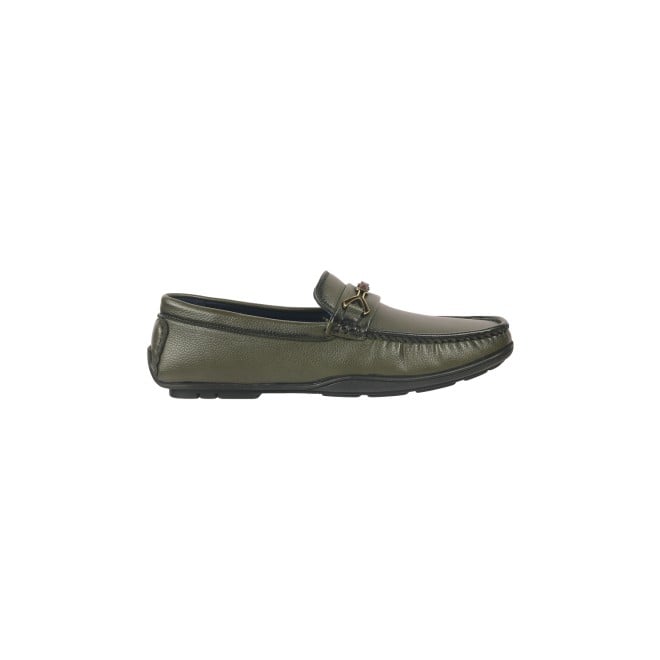Mochi Men Green Casual Slip-Ons (SKU: 71-236-21-42)