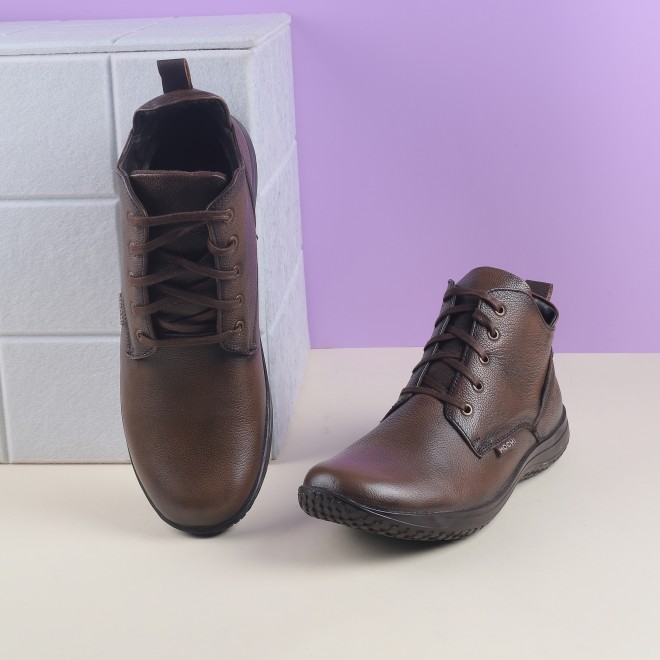 Genx Men Brown Casual Boots