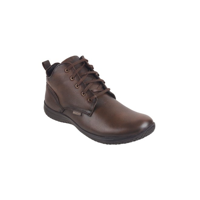 Genx Men Brown Casual Boots