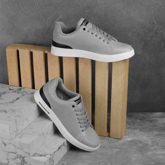 Buy Mochi Men Grey Casual Sneakers Online SKU 71 257 14 40 Mochi Shoes