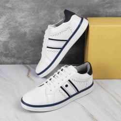 Men White Casual Sneakers