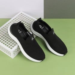 Men Black Casual Sneakers