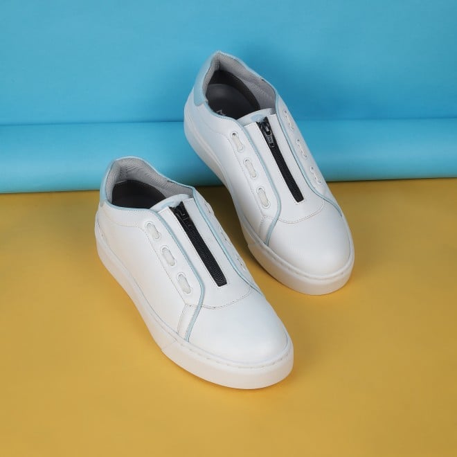 Genx Men White Casual Sneakers