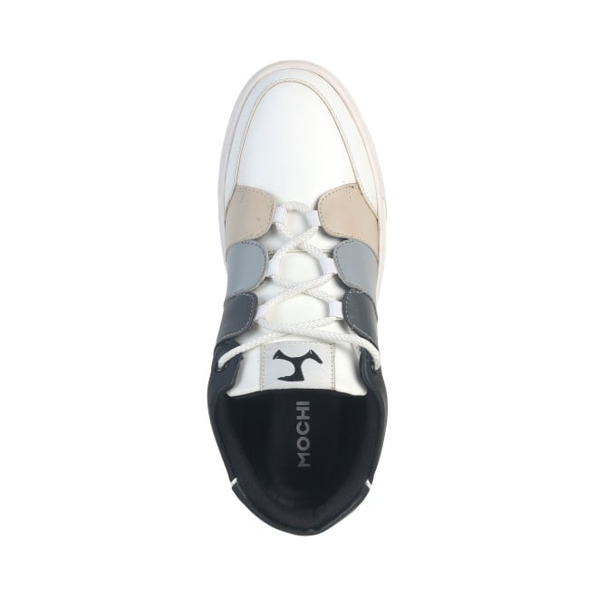 Mochi Men White-Multi Casual Sneakers (SKU: 71-296-76-40)