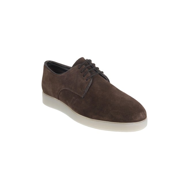 Genx Men Brown Casual Lace Up