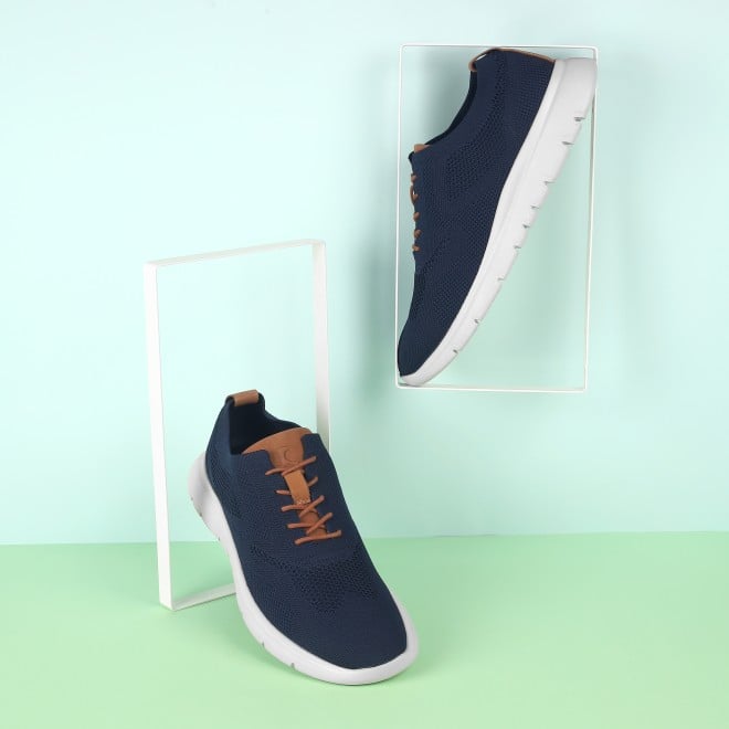 Mochi Men Blue Casual Sneakers